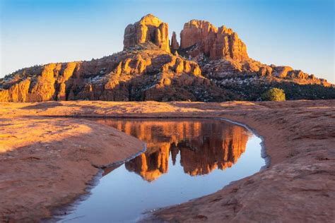 sunset in sedona february 21.